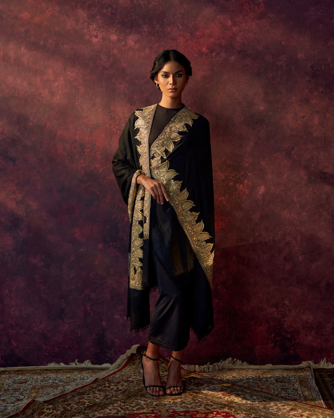 Noor-e-Shaam Tiladar Shawl