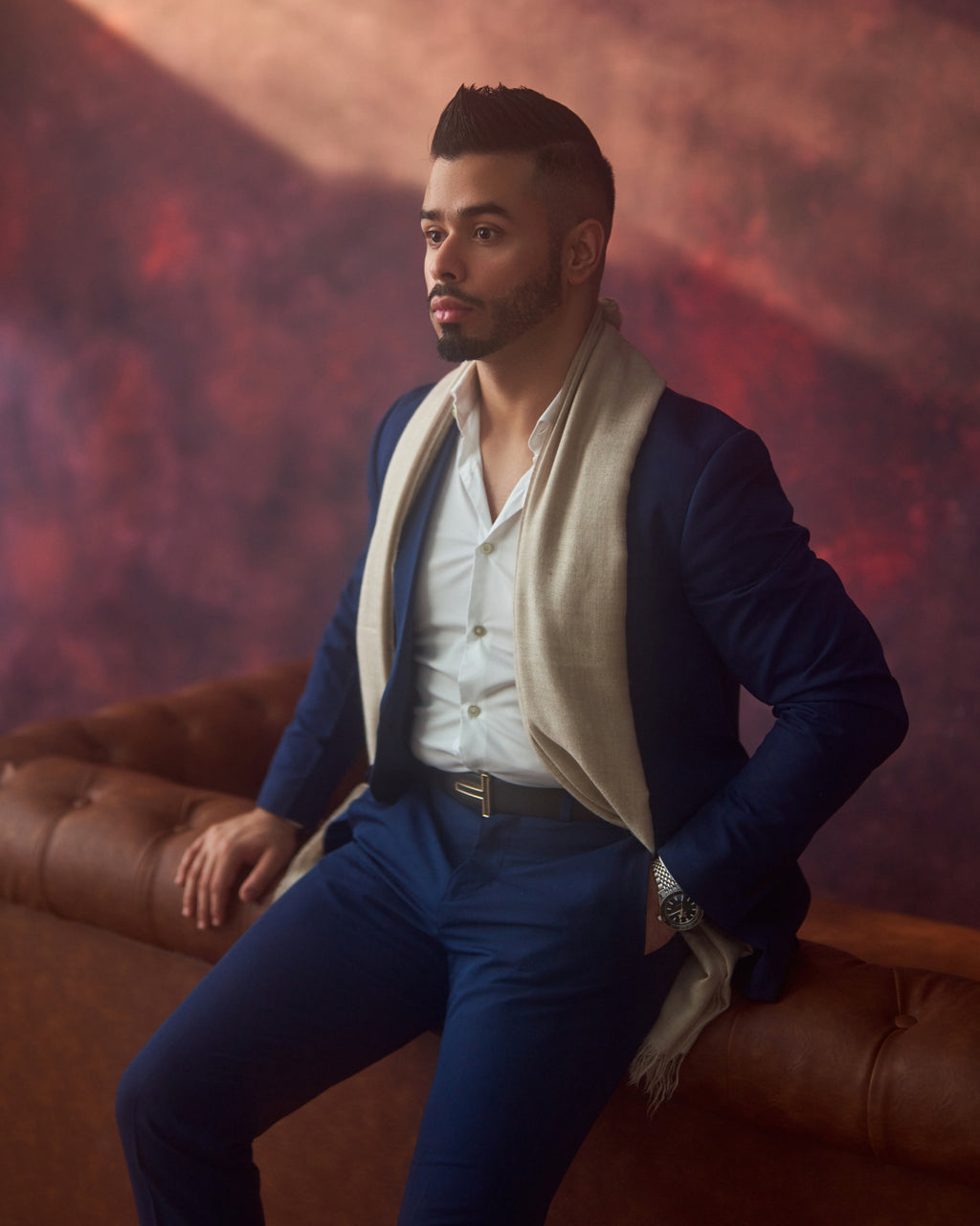 Contemporary Classic Men’s Shawl