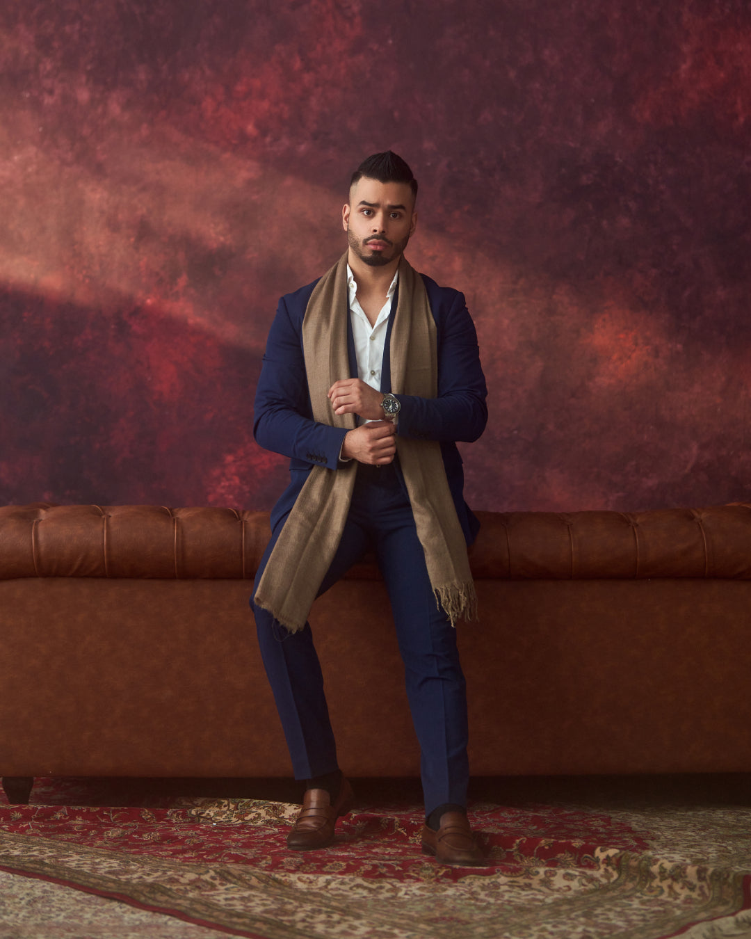 Contemporary Classic Men’s Shawl
