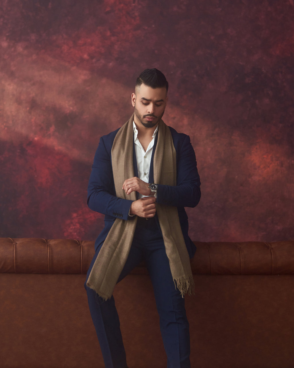 Contemporary Classic Men’s Shawl